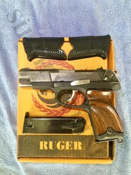 emekli polisten Ruger P 85 9mm tabanca